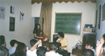 Sergio Molia e Clara Bastos no Seminario de Violao de 2000